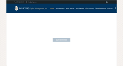 Desktop Screenshot of parsonscapital.com